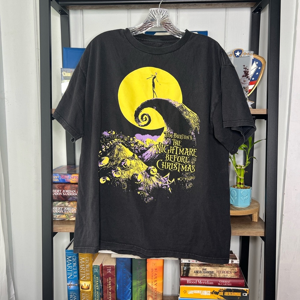 Black Nightmare Before Christmas T-Shirt